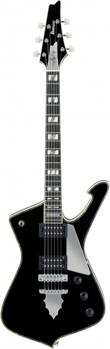 Ibanez PS10-BK e-guitar 6-str. black, paul stanley incl. case