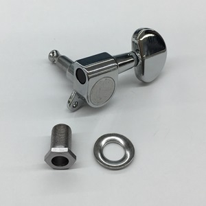 Ibanez 2MG0017L-CH machinehead left chrome, half moon button die-cast