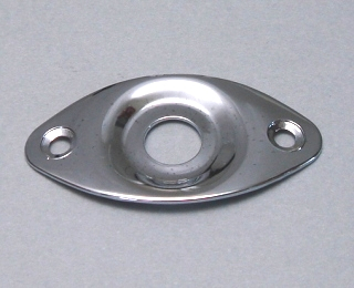 Ibanez 4JP1UG1C jack plate oval chrome