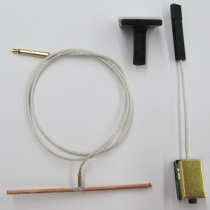Ibanez 5PTB37210-BA guitar t-bar pick up 450mm long with cable clamp with b band connector !!!