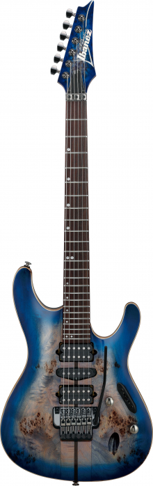 Ibanez S1070PBZ-CLB e-guitar s 6-str. cerulean blue burst incl. bag