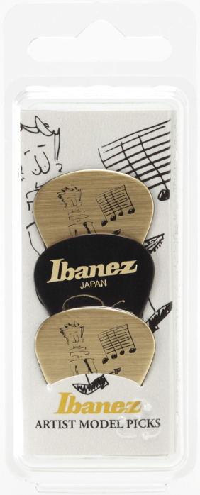 Ibanez B1000PG30G pick paul gilbert 3pcs/set,30th anniversary pick