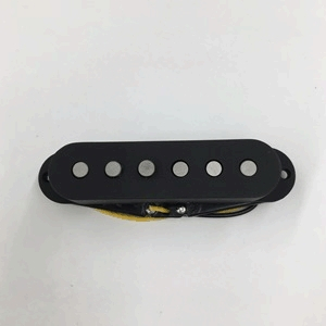 Ibanez 3PUQSM0-FB pickup single flat black / quantum / st type 2 lead wire/ 10,5 mm
