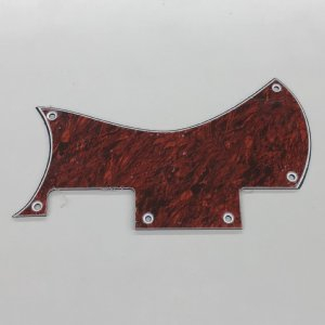 Ibanez 4PGAX2H-RT pickguard for ax120-hh red tortoise