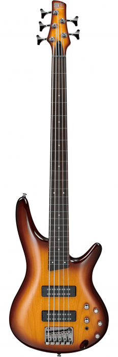 Ibanez SR375EF-BBT Fretless Brown Burst 5-string bass guitar