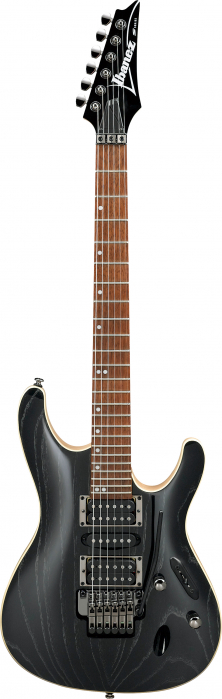 Ibanez S570AH-SWK Silver Wave Black electric guitar