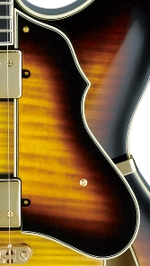 Ibanez 4PG12A0040 pickguard artcore flamed maple/gold as154ays Ibanez 4PG12A0040 pickguard artcore flamed maple/gold as154ays
