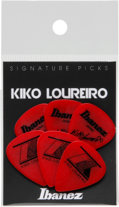 Ibanez B1000KL-RD pick kiko loureiro red, 6pcs/set