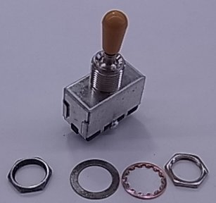 Ibanez 3SW12A0005 3-way-toggle switch antique chrome ivory