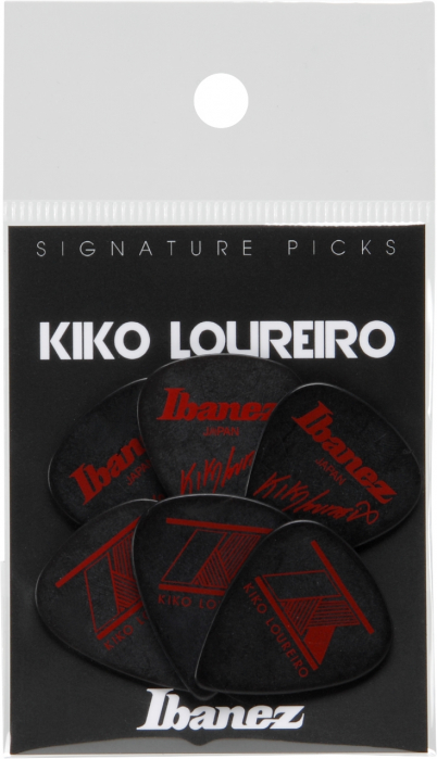 Ibanez B1000KL-BK pick kiko loureiro black, 6pcs/set