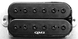 Ibanez 3PU1JQM2B pickup humbucker qm2 bk bridge rg 2020x s 2020x / s 2540 / s 1540