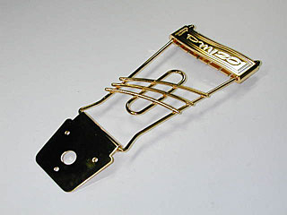 Ibanez 2TP1PM120 bridge tailpiece gold, pm 120 Ibanez 2TP1PM120 bridge tailpiece gold, pm 120