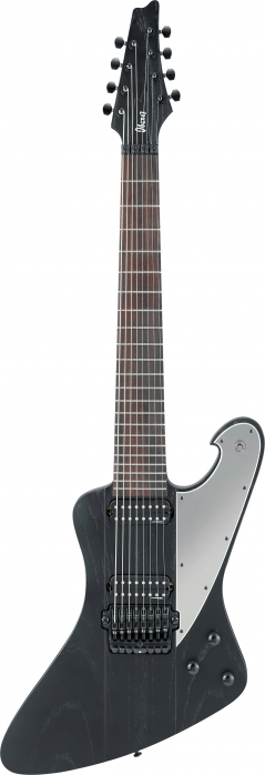 Ibanez FTM33-WK e-guitar 8-str. waethered black incl. case, meshuggah