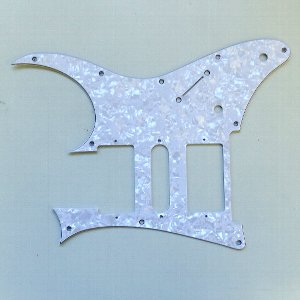 Ibanez 4PG1MA0019 pickguard white peraloid for jem7vp,rg250dx,jem70v