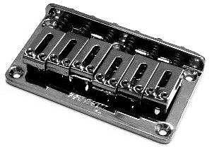 Ibanez 2GB1CFX1K guitar bridge fixed chrome, rg321