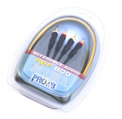 Procab REF800 cable 2xRCA -> 2xRCA 1m Procab REF800 cable 2xRCA -> 2xRCA 1m