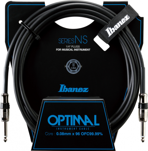 Ibanez NS10 guitar cable plug - plug 10ft 3,05m straight - straight