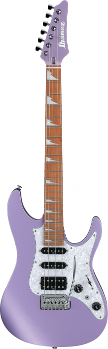 Ibanez MAR10-LMM e-guitar 6-str. (chon) lavender metallic matte incl. case, mario camarena