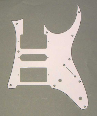 Ibanez 4PG1J7VW pickguard jem7vsbl white+black 3p