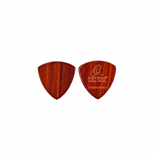 Ortega OGPWXLF-SW2 wooden picks, xl, flat, ortega sandel wood, pack of 2