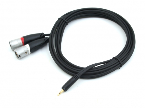 Procab REF712 cable mini jack TRS -> 2x XLRm 3m