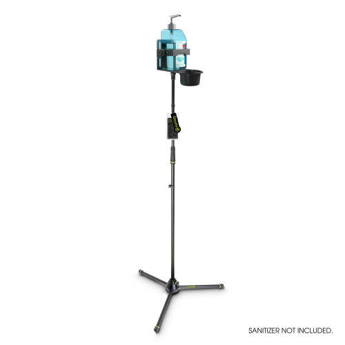  Gravity MS 43 DIS 01 B Height-adjustable disinfectant Stand tripod with universal Holder Black 