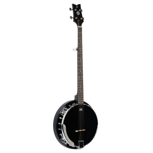 Ortega OBJ250-SBK banjo 5-str. ortega semi satin black incl. gigbag