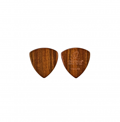 Ortega OGPWXLF-CH2 wooden picks, xl, flat, ortega chacate wood, pack of 2