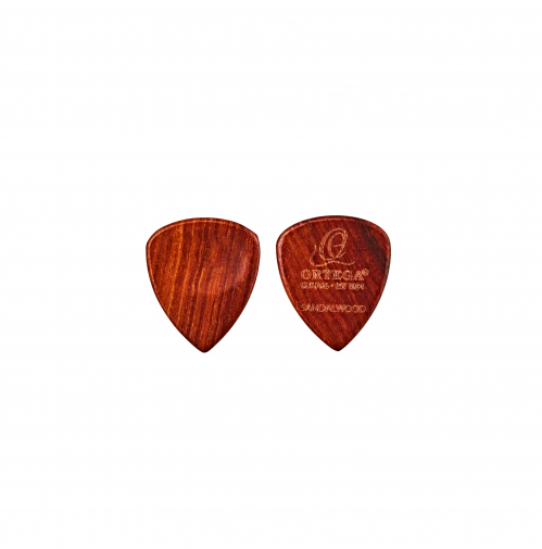 Ortega OGPW-SW2 wooden picks, curved ortega sandel wood, pack of 2