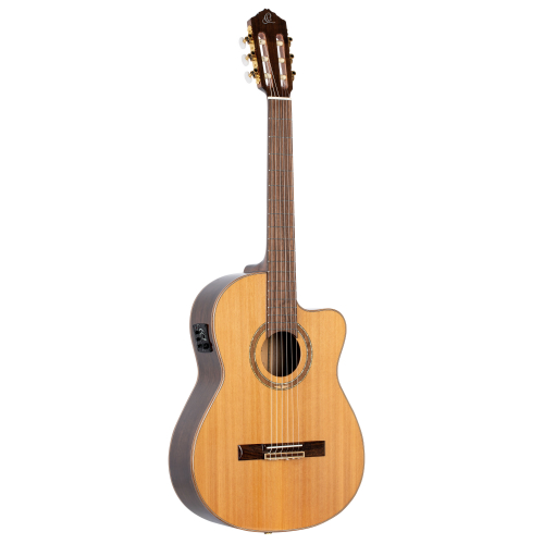 Ortega RCE159SN nylon 6-str. guitar ortega so. cedar top, slim neck with pu system, incl. gigbag
