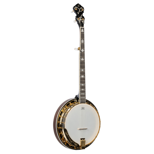 Ortega OBJ950-FMA banjo deluxe 5-str. ortega flamed maple incl. gigbag