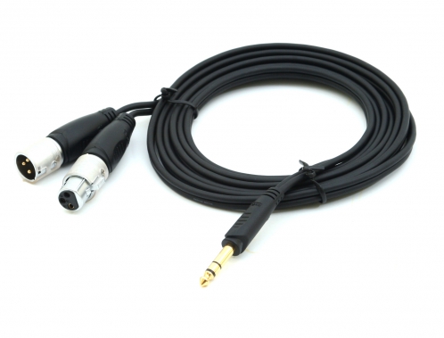 Procab REF709 cable TRS -> XLRm XLRf 3m