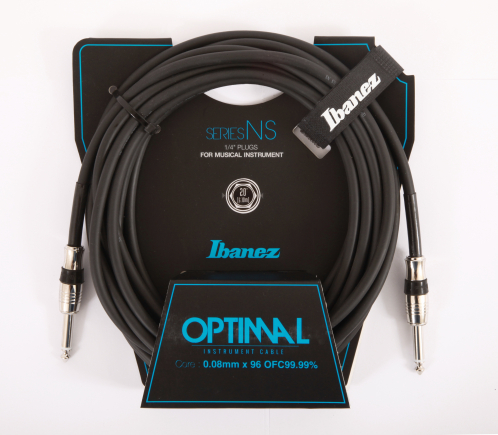 Ibanez NS20 guitar cable plug - plug 20ft 6,10m straight - straight