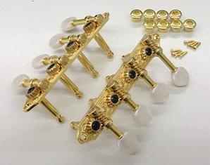 Ibanez 5AMH95N machinehead mandolines gold m700s plastic pearl button