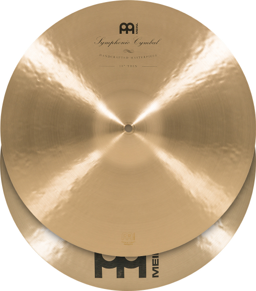 Meinl Cymbals SY-18T cymbal 18″ orch. pair meinl symphonic, thin traditional finish