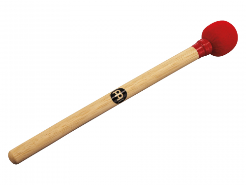 Meinl Percussion SB2 samba beater 16″ meinl red, 2″ felt beater wood handle