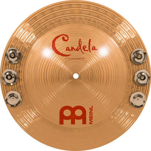 Meinl Cymbals CA14PJB cymbal 14″ bell meinl candela, jingle bell,b8 bronze