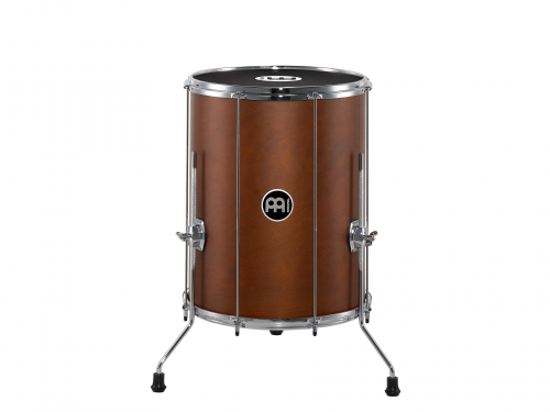 Meinl Percussion SU16-L-AB-M surdo drum 16″ meinl african brown, wood with legs