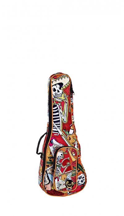 Ortega KUB-EM-TE ukulele bag tenor ortega compartment ″el muerto