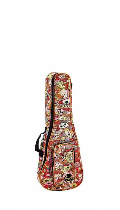 Ortega KUB-VP-TE ukulele bag tenor ortega compartment ″voodoo puppet