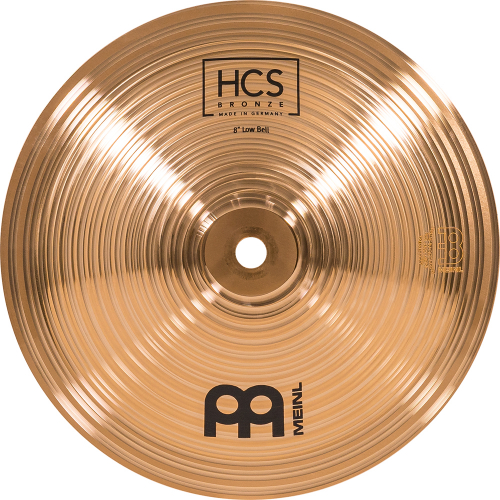 Meinl Cymbals HCSB8BL 8″ low bell hcs bronze meinl