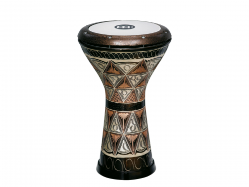 Meinl Percussion HE-3012 doumbek copper meinl hand-engraved ″flower″ 8 1/2″ x 17 1/8″