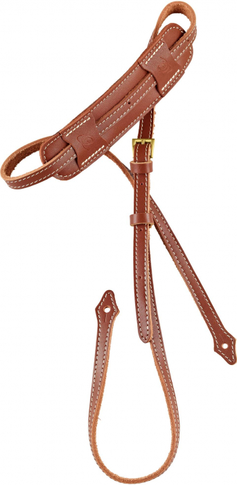 Ortega OSMDLX-BR mandolin strap leather ortega brown, deluxe