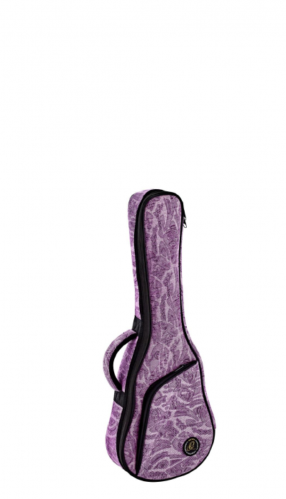 Ortega OUB-TE-PUJ gigbag ukulele tenor ortega purple jean 10mm padding