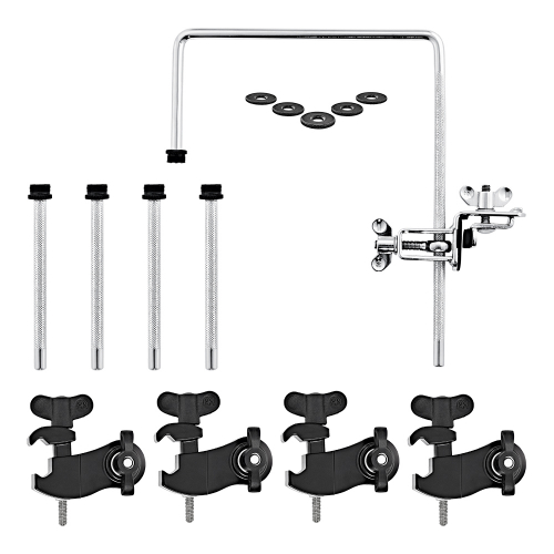Meinl Percussion MPMDS microphone clamp drumset meinl mc-mrbd, 4x rimpclamp-2 4x mc-mr1-s, 1x mrcn4
