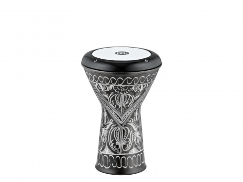 Meinl Percussion HE-2018 soprano doumbek 6″ x 12″ meinl hand engraved, aluminum synthetic head