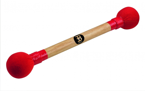 Meinl Percussion SB2-D double samba beater 16″ meinl red, 2x 2″ felt beater wood handle