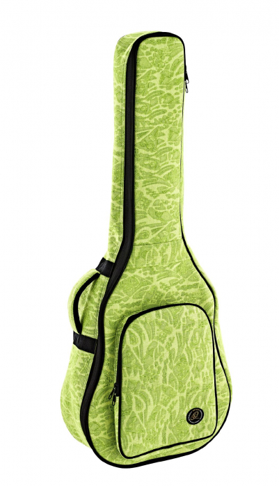 Ortega OGBAC-DN-GRJ acoustic guitar gigbag jeans style green