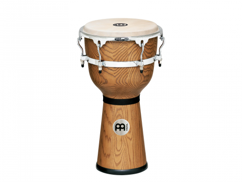 Meinl Percussion DJW3ZFA-M djembe ash 12″ meinl zebra finish matt