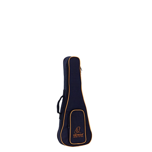 Ortega OUBSTD-TE ukulele bag tenor ortega black/orange/front compartment